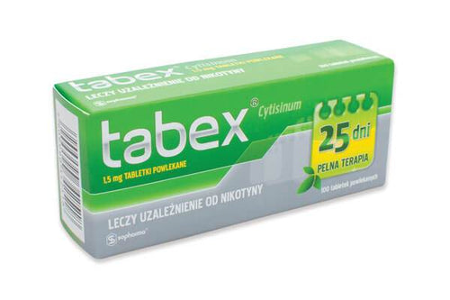 1 x Tabex (100 x 1.5mg). One month course. Tabex Quit Smoking. 